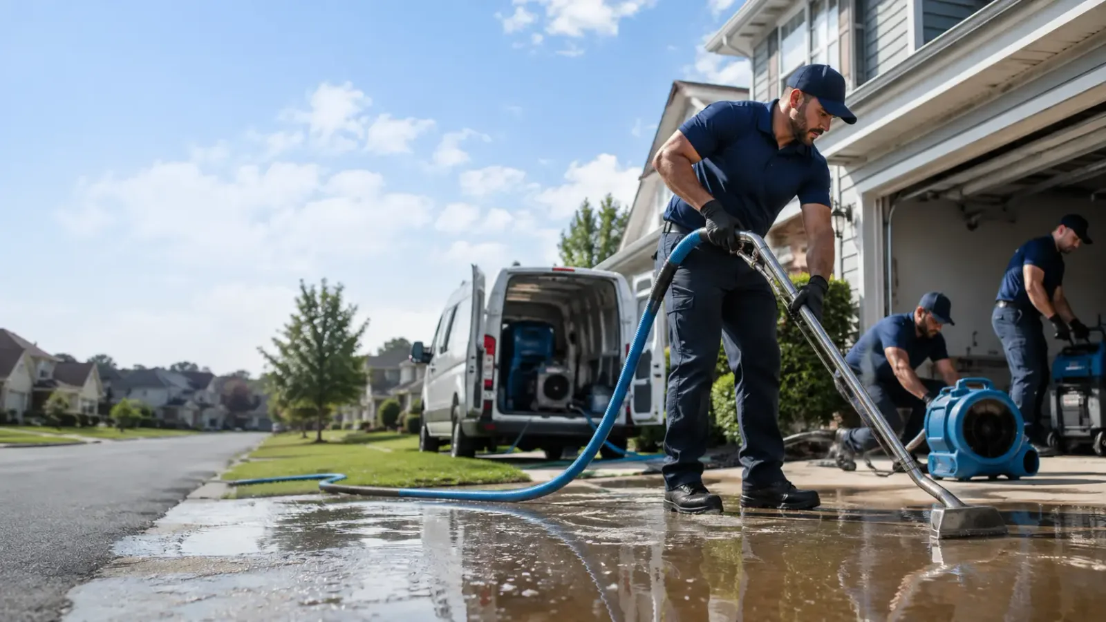 Flood Damage Restoration in Columbus, IN